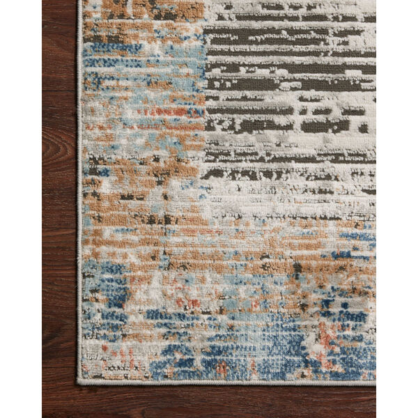 Bianca Ash Gray, Spice and Blue 9 Ft. 9 In. x 13 Ft. 6 In. Area Rug, image 4