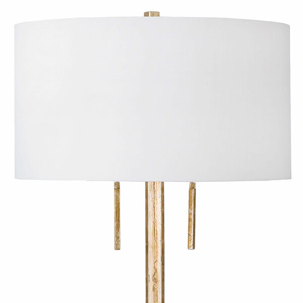 Le Chic Gold Two-Light Table Lamp, image 2