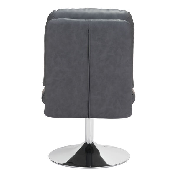 Rory Gray and Silver Accent Chair, image 5