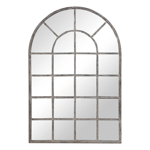 Grace Arched Rustic Gray Mirror, image 2