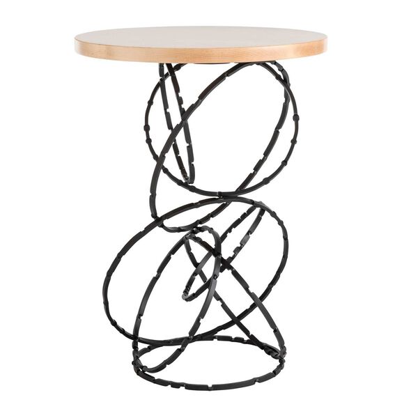 Olympus Wood Top Accent Table, image 1