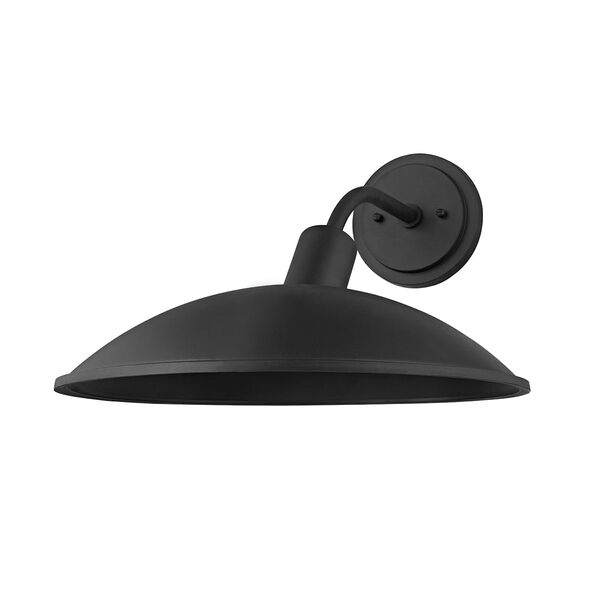 Otis Textured Black One-Light 16-Inch Outdoor Wall Sconce, image 1