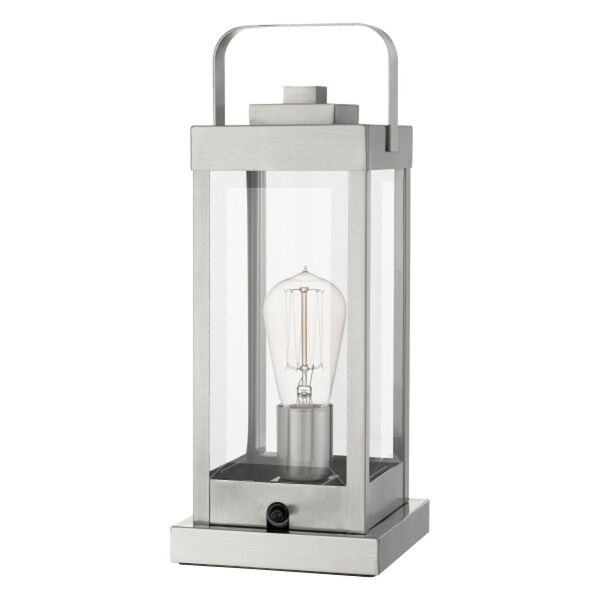 Westover Stainless Steel One-Light Outdoor Table Lamp, image 2