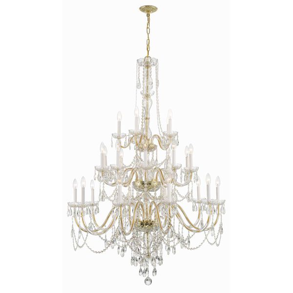 Traditional Crystal 25-Light Chandelier, image 1