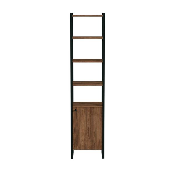 Drake Brown 73-Inch Bookcase with Storage, image 3