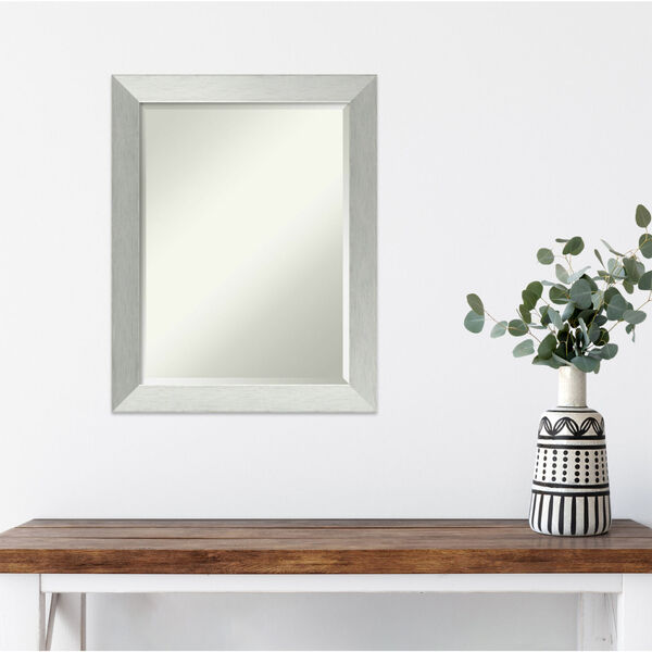 Silver 22W X 28H-Inch Decorative Wall Mirror, image 3