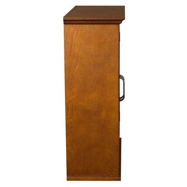 Avery Oak Wall Cabinet with Two-Doors, image 5