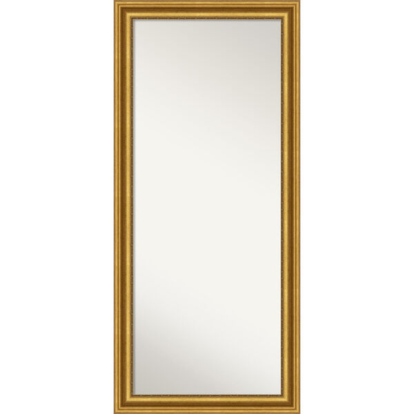 Parlor Gold 30W X 66H-Inch Full Length Floor Leaner Mirror, image 1