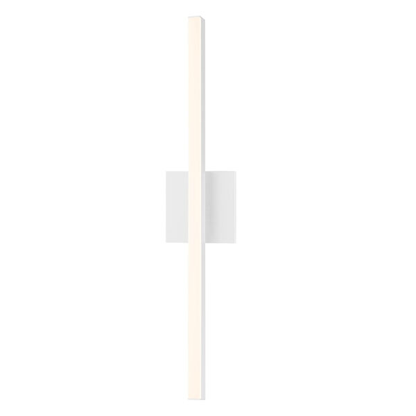 Stix Satin White 25-Inch LED Bath Bar, image 1