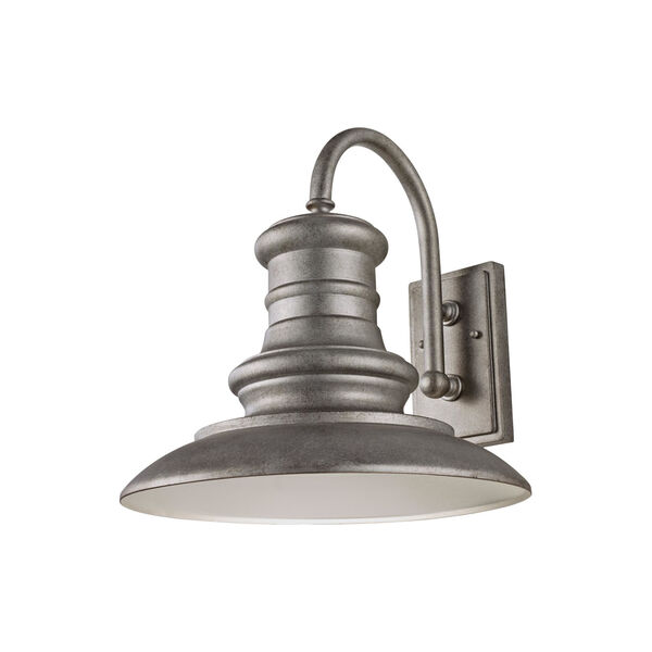 Redding Station Tarnished Silver 15-Inch One-Light Outdoor Wall Sconce, image 1