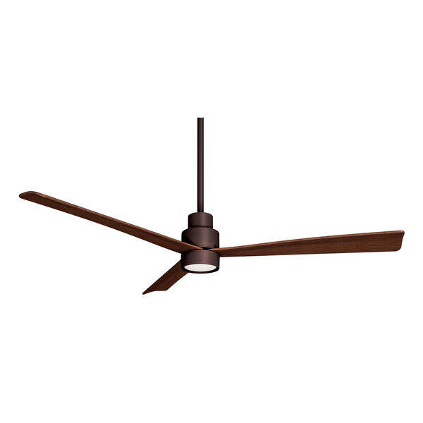 Simple Oil Rubbed Bronze 52-Inch Outdoor Fan, image 3