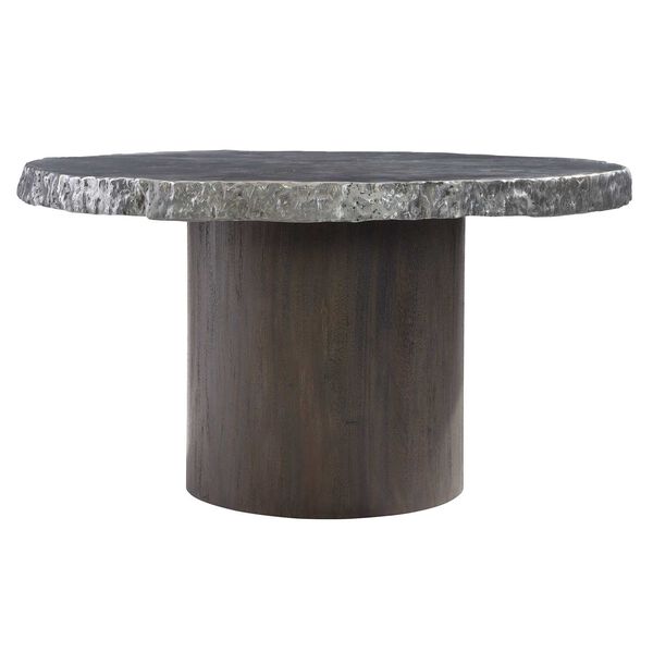 Cahill Gray Brown Round Dining Table, image 1
