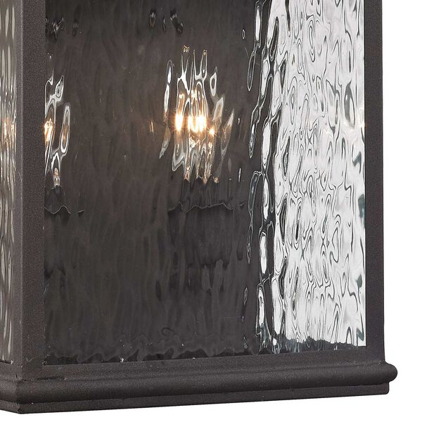 Forged Jefferson Charcoal 19-Inch Two Light Outdoor Wall Sconce, image 3