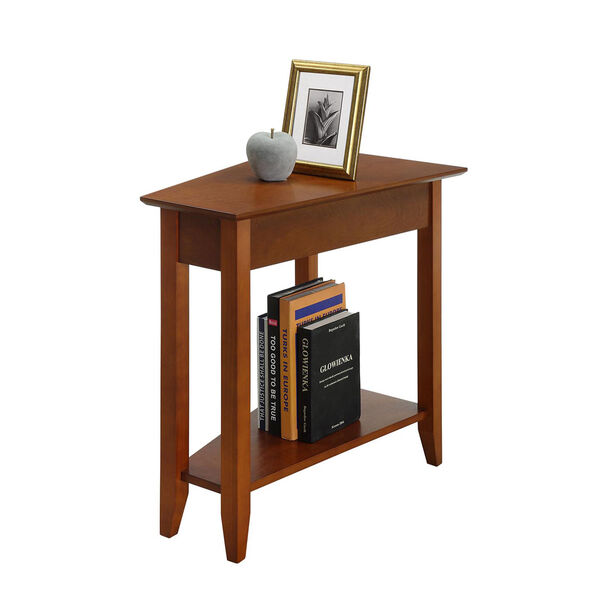 American Heritage Cherry Wedge End Table, image 3