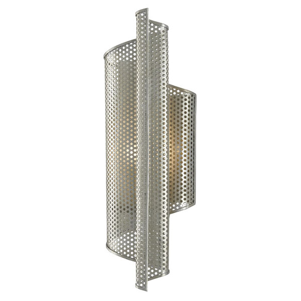 Penfold Contemporary Silver One-Light Right Wall Sconce, image 1