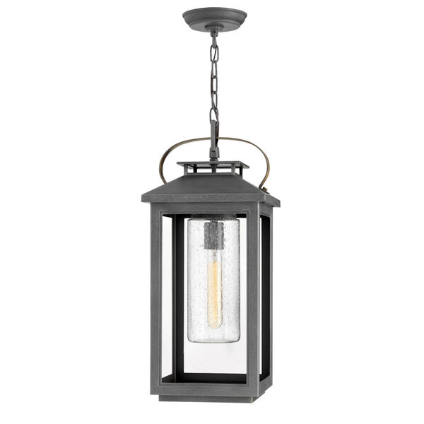 Atwater Ash Bronze LED One-Light Outdoor Pendant, image 2