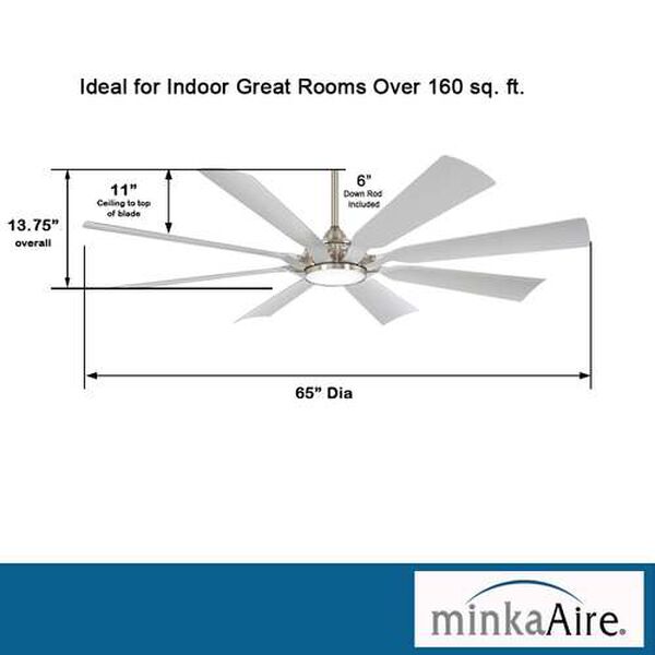 Future 65-Inch Outdoor Ceiling Fan, image 3