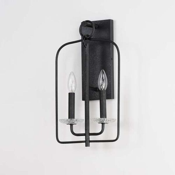 Madeira Anthracite Two-Light Wall Sconce, image 4