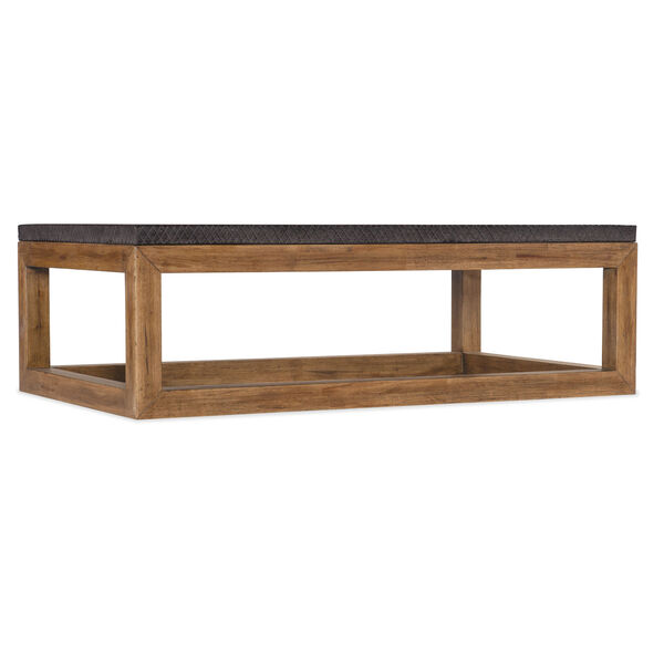 Big Sky Vintage Natural and Charcoal Cocktail Table, image 1