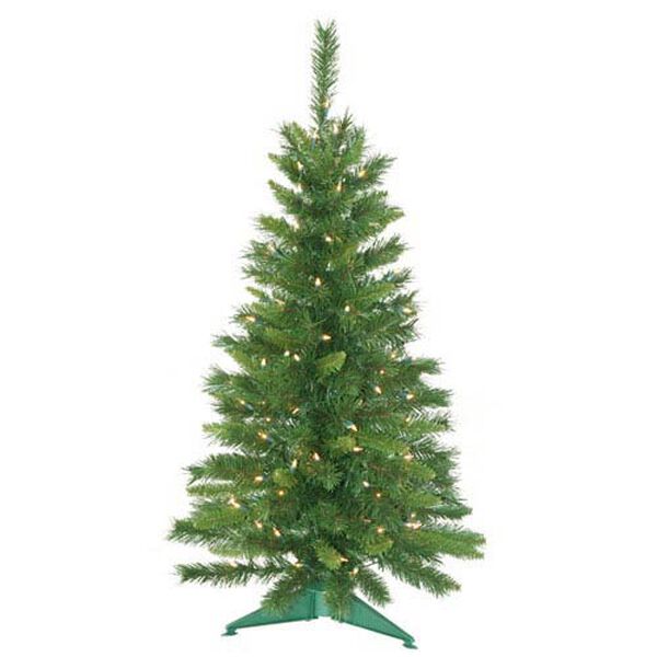 Imperial Pine 3.5-Foot Christmas Tree w/150 Clear Dura-Lit Lights and 173 Tips, image 1