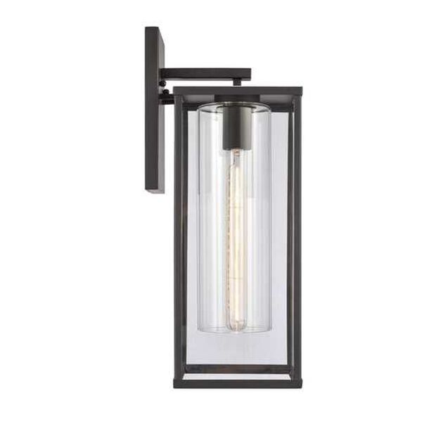 Augusta Matte Black One-Light Outdoor Wall Sconce, image 4