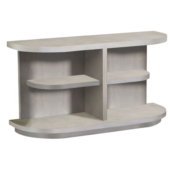 Augustine II Pearlized Gray Console Table, image 1