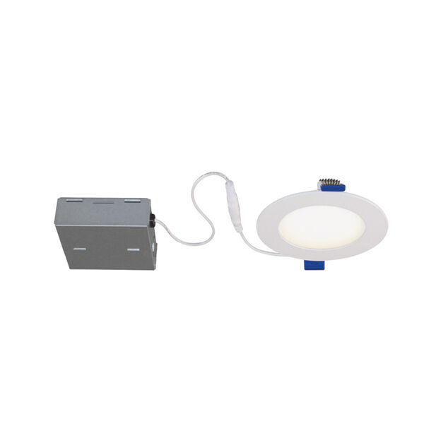 Matte White Wi-Fi RGB LED Recessed Fixture Kit, Pack of 4, image 3