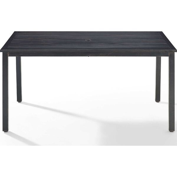 Kaplan Oil Rubbed Bronze Outdoor Metal Dining Table, image 3