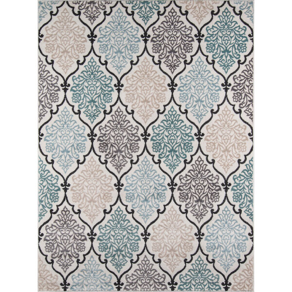 Brooklyn Heights Multicolor Rectangular: 2 Ft. x 3 Ft. Rug, image 1