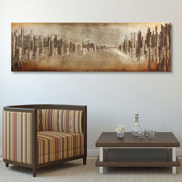 Passages Handed Painted Rugged Wooden Wall Art, image 1