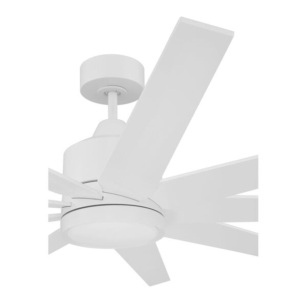 Champion Matte White 60-Inch LED Ceiling Fan, image 5