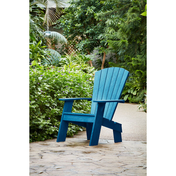 Pacific Blue Adirondack Chair, image 1