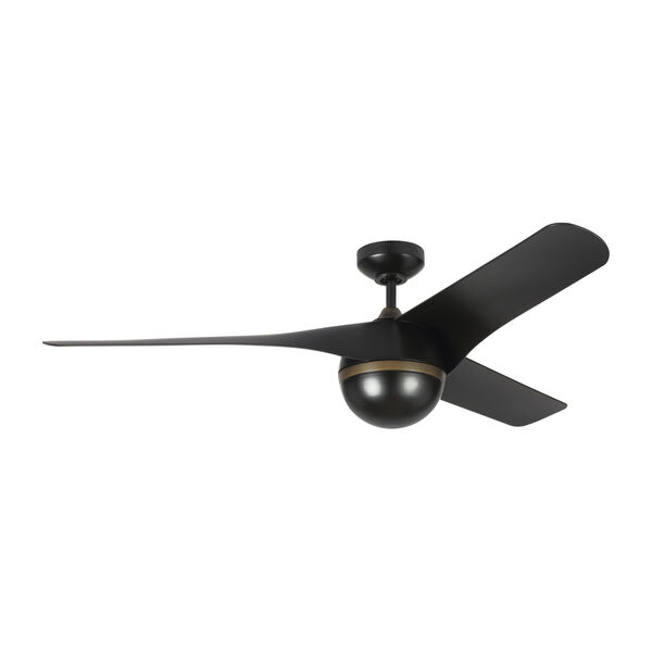 Akova Matte Black 56-Inch Energy Star LED Ceiling Fan, image 6