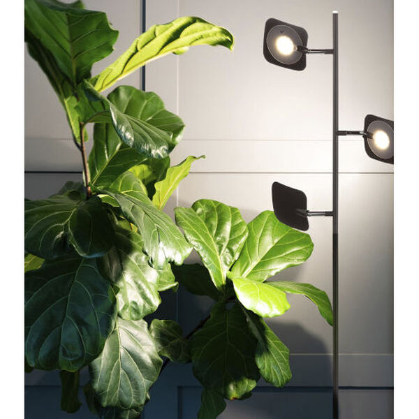Tree Bronze Three-Light Integrated LED Floor Lamp, image 2