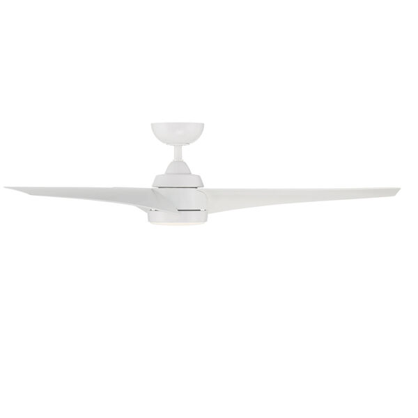 Sonoma Matte White 56-Inch LED Smart Indoor Outdoor Ceiling Fan, image 4