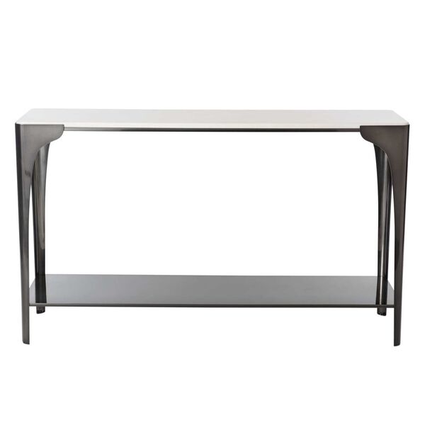 Cove Ink Marble Top Console Table, image 3