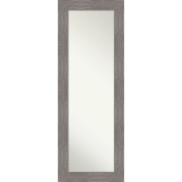 Pinstripe Gray 20W X 54H-Inch Full Length Mirror, image 1