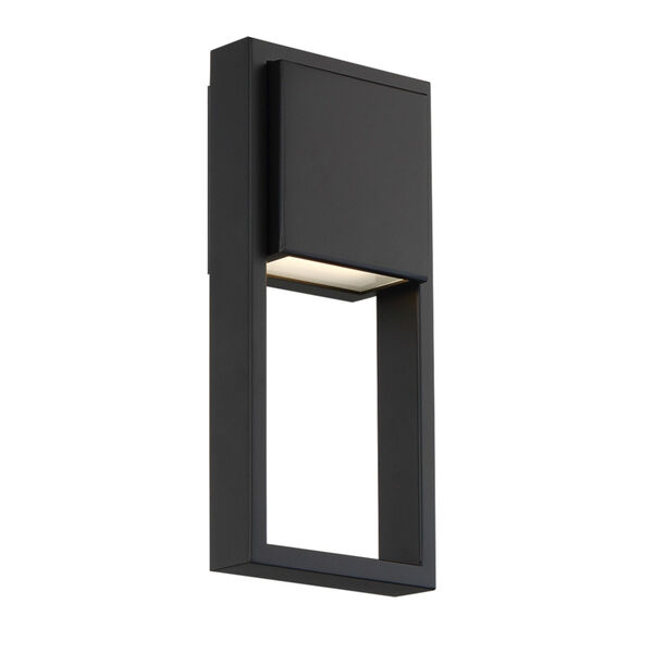Archetype Black 12-Inch 3000K LED Outdoor Wall Sconce, image 1