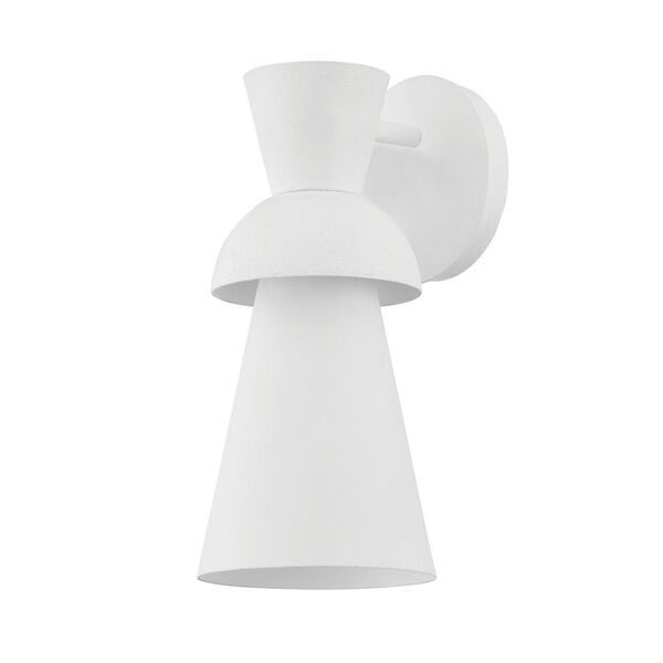 Florence Gesso White One-Light Wall Sconce, image 1
