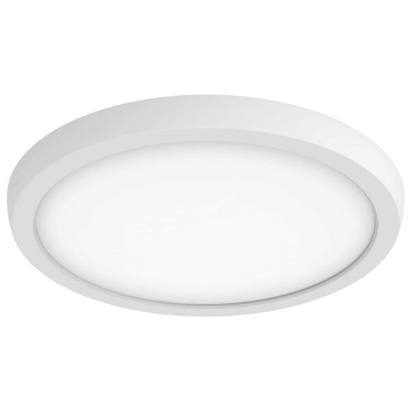 Blink Pro White Integrated LED Round Flush Mount, image 1