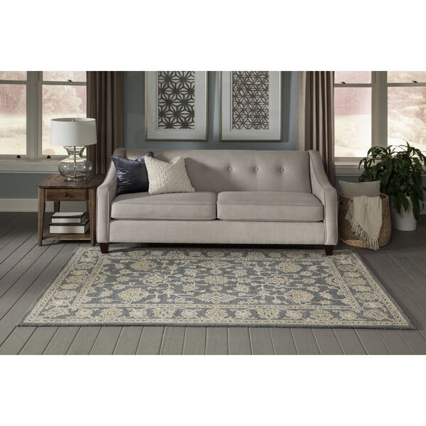 Valencia Gray Rectangular: 5 Ft. x 7 Ft. 6 In. Rug, image 2