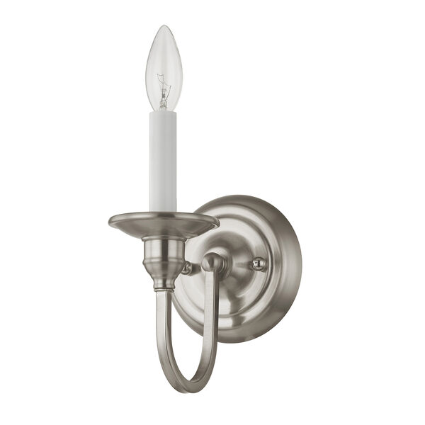 Cranford Brushed Nickel One Light Wall Sconce, image 4