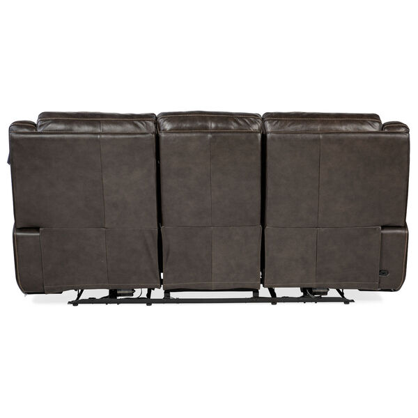 Montel Dark Wood Lay Flat Power Sofa with Power Headrest and Lumbar, image 2