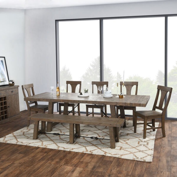 Tuscany Desert Gray Extension Dining Table, image 2