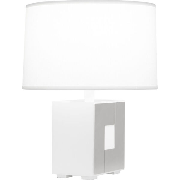 Blox Polished Nickel One-Light Table Lamp, image 3