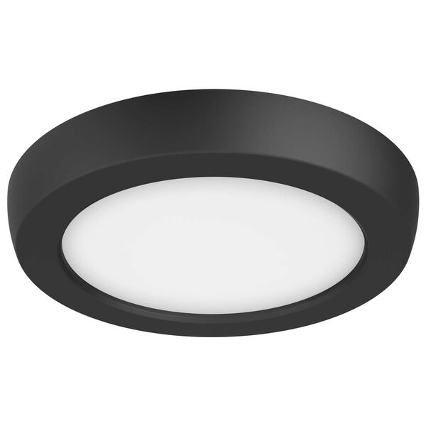 Blink Pro Black Five-Inch Integrated LED Flush Mount, image 1