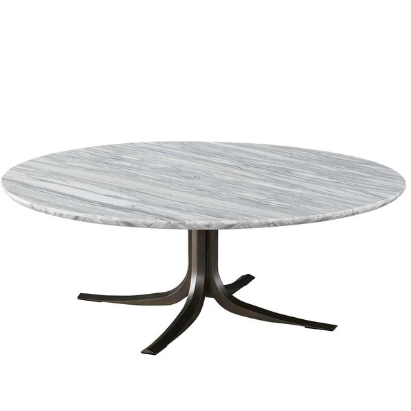 ErinnV x Universal Aro White and Bronze Cocktail Table, image 3