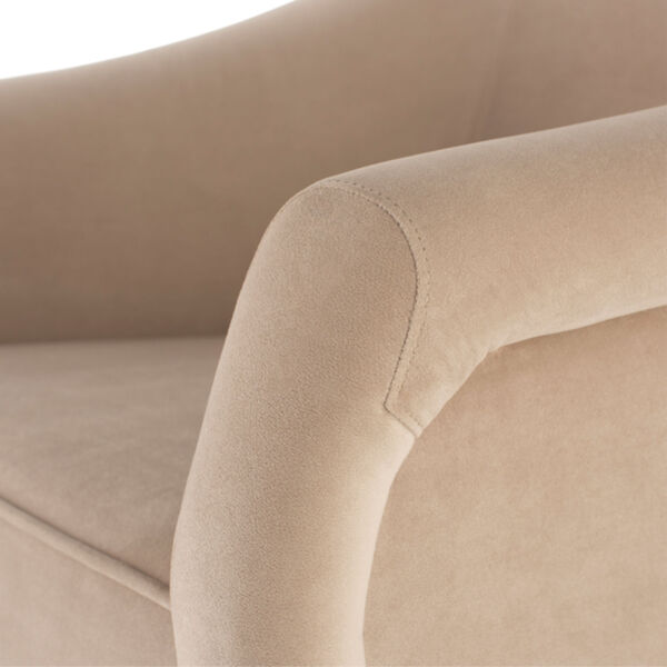 Lucie Beige and Black Occasional Chair, image 4
