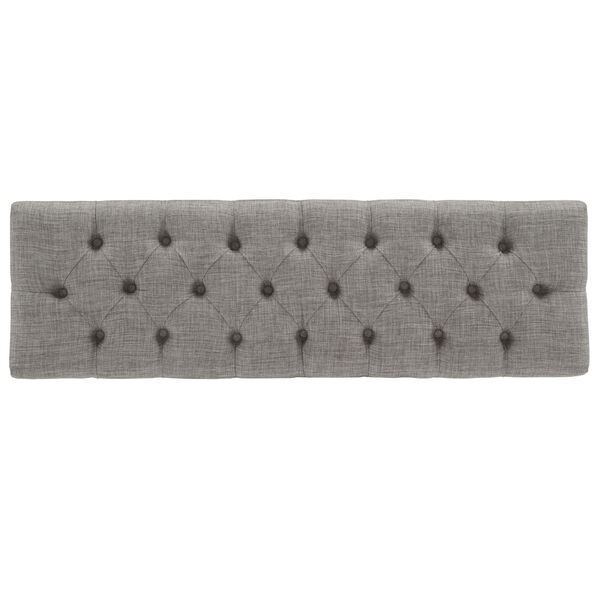 Amy Gray Tufted Reclaimed Look Upholstered Bench, image 5