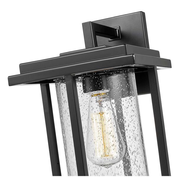 Adair Powder Coated Black One-Light Outdoor Wall Sconce, image 5